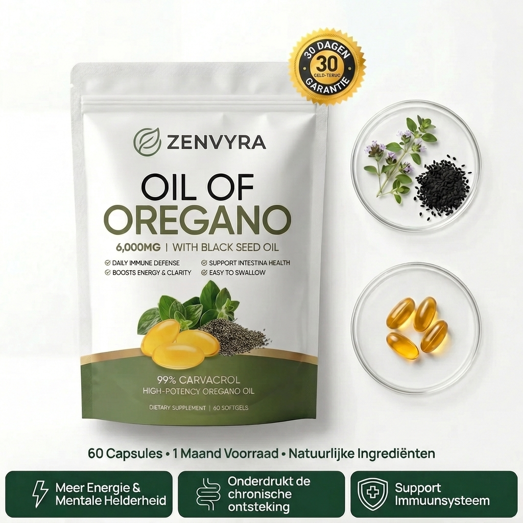 Oregano-olie — Speciaal voor een PDS-Gevoelige Darm
